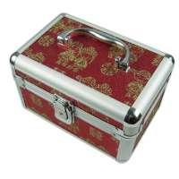 makeup vanity case eyelash case aluminum case for women use