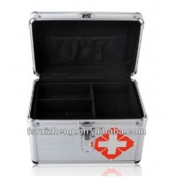 Green Material Home Office Aluminum Case First Aid Kit