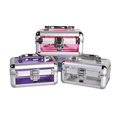 Mini Colorful US Market Aluminum Acrylic Jewelry box