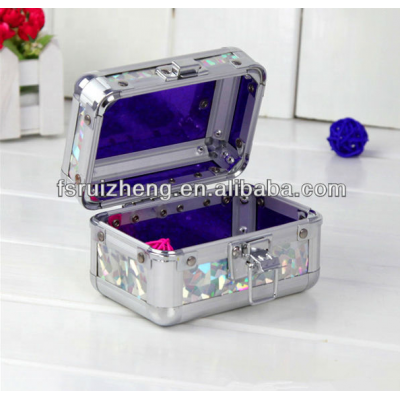 Mini shiny  jewelry gift box with customized logo